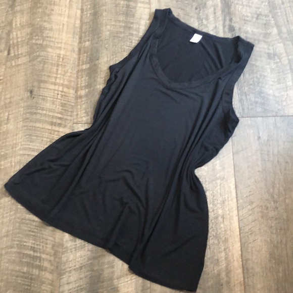 OLD NAVY BLK SLEEVELESS TANK SIZE M TALL - Picture 1 of 5